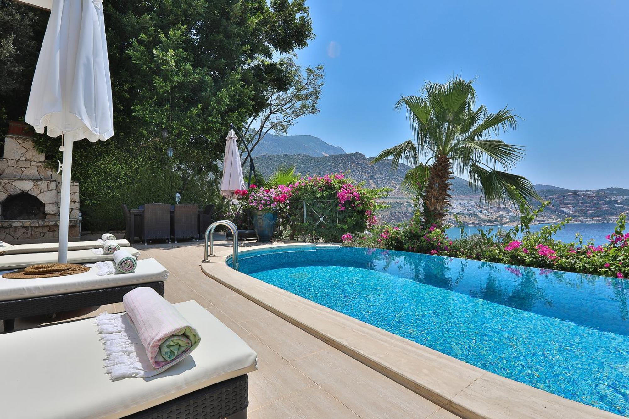 Villa Stunning Seaviews Kalkan Exterior foto