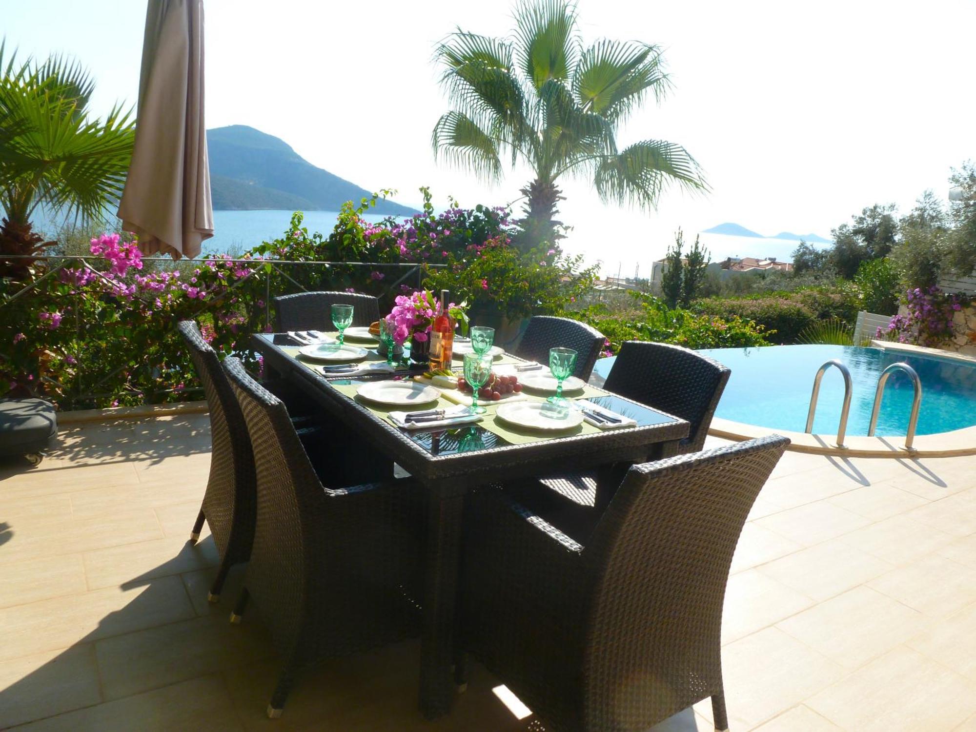 Villa Stunning Seaviews Kalkan Exterior foto